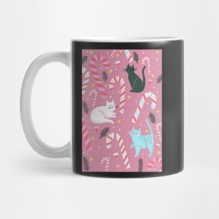 Kitty Kandy Kane Mug